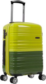 Rockland Melbourne Hardside Expandable Spinner Wheel Luggage, Purple, Carry-On 20-Inch